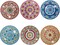6 Pcs Mandala Diamond Painting Coasters Kit – DIY Small Diamond Art Coasters for Beginners & Adults, Acrylic Craft Set with Cork Pads